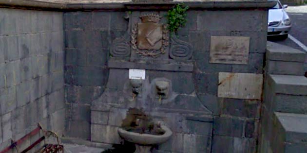 Fountain in Maletto