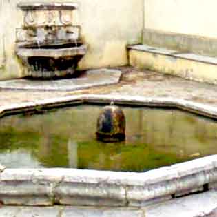 Mora Fountain in Collesano
