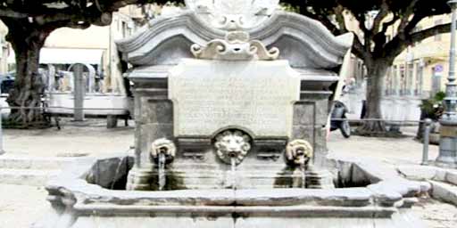 Piazza Duomo Fountain in Partinico