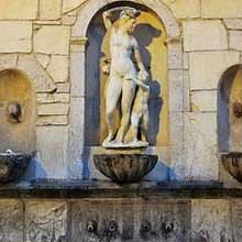 Fountain of Venus Cyprea in Castelbuono
