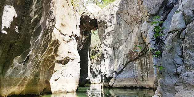 Gorges of Tiberius in Madonie Park