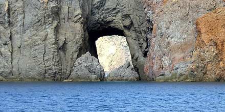 Cave of Angels in Lipari