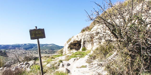 Cave of the Saints in Licodia Eubea