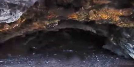 Eolo's Cave in Stromboli