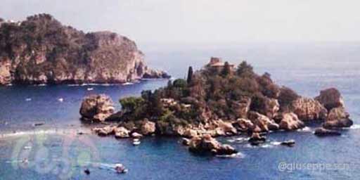 Bella island in Taormina