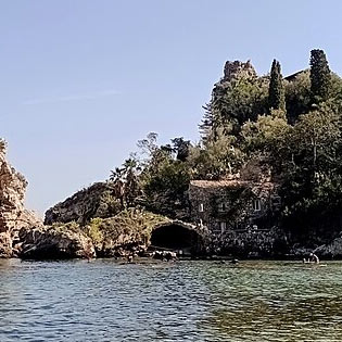 Bella island in Taormina