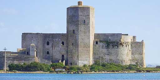 Isola della Colombaia a Trapani