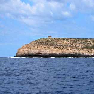 Isola di Lampione a Lampedusa
