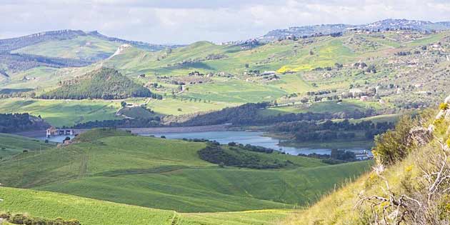 Lago Morello a  Villarosa 