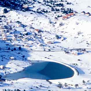 Mandria del Colle Lake in Madonie