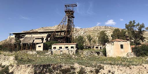 Trabia-Tallarita mine in Riesi