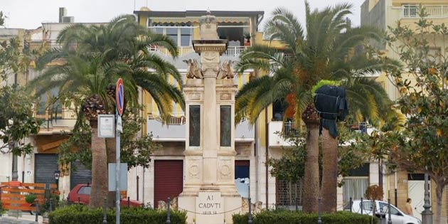 War Memorial in Solarino
