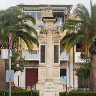 War Memorial in Solarino
