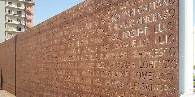 Monument to Thousand in Marsala