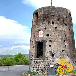 Mulino a vento a Trecastagni