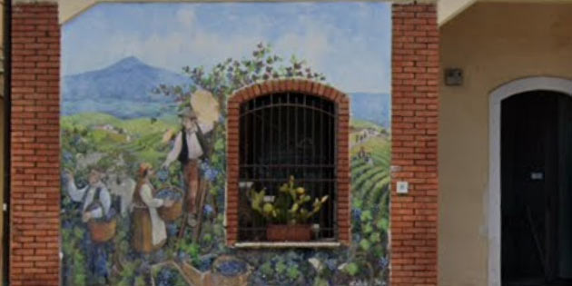 Murales in Linguaglossa