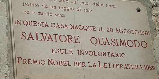 Museo Casa Natale Quasimodo a Modica
