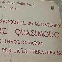 Quasimodo Birthplace Museum in Modica