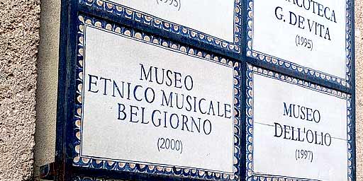 Museum of ethnic musical instruments in Chiaramonte Gulfi
