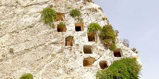 Sicane Necropolis in Caltabellotta
