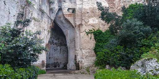 Orecchio di Dionisio a Siracusa