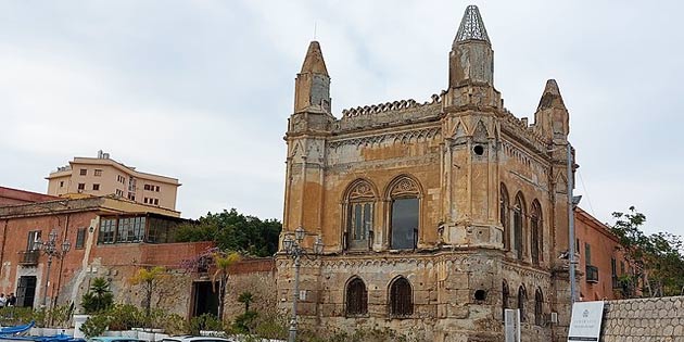 Palazzina dei Quattro Pizzi a Palermo