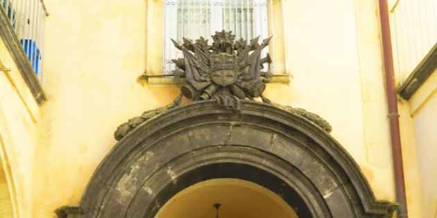 Arezzo di Trefiletti Palace in Ragusa