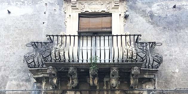 Baldanza Palace in Militello Val di Catania