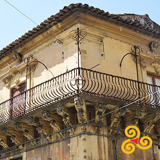 Baldanza-Denaro Palace in Militello Val di Catania