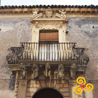 Baldanza Palace in Militello in Val di Catania