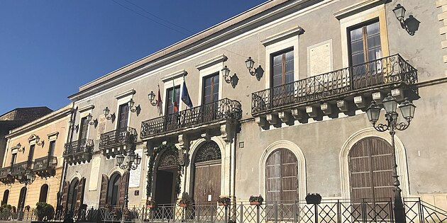 Town Hall in Valguarnera