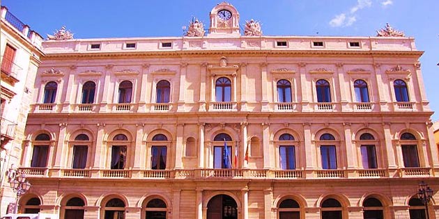 Palazzo dell'Aquila a Caltagirone