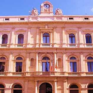 Aquila Palace in Caltagirone