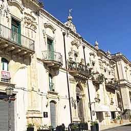 Judica palace in Palazzolo Acreide