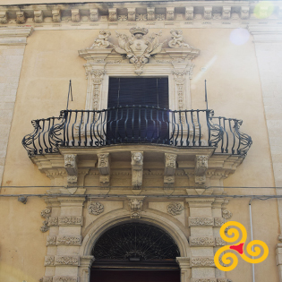 Liggieri Palace in Militello in Val di Catania
