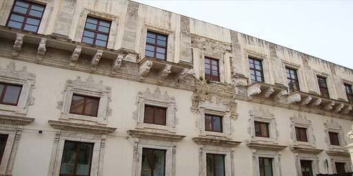 Moncada Palace in Caltanissetta