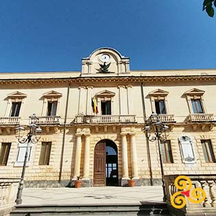 Town Hall Building in Melilli
