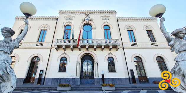 Municipal building in Zafferana