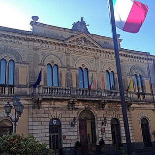 Town Hall Building in Linguaglossa

