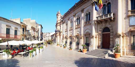 Town Hall Building in Scicli