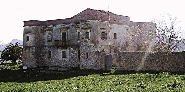 Notarianni Palace in Villarosa 