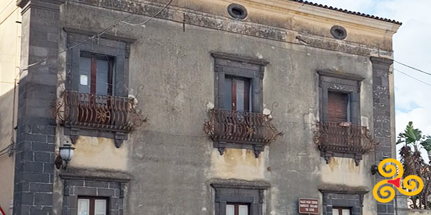 Puglisi Cosentino Palace in Acireale
