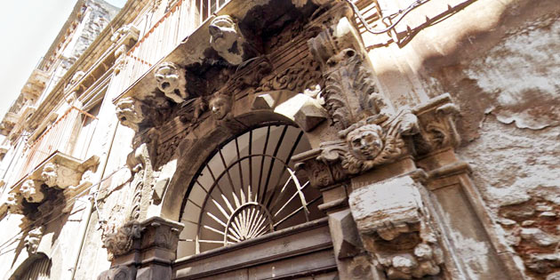 Scudero Palace in Acireale
