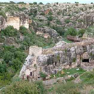 Forza Archaeological Park in Ispica