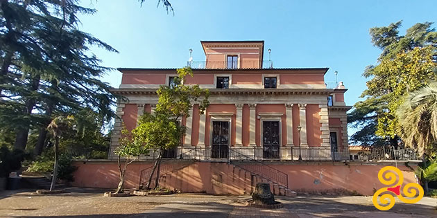 Municipal park in Zafferana