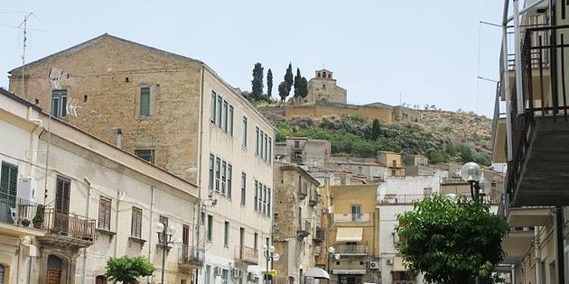 Branciforti Square in Leonforte