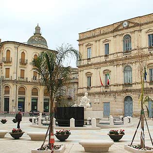 Fonte Diana Square in Comiso