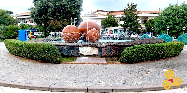Piazza Marconi in Trecastagni