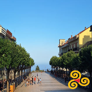 Piazza Umberto I in Zafferana