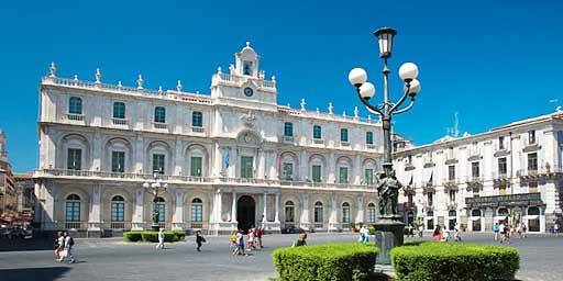 University Square in Catania